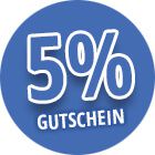 5% Gutschein